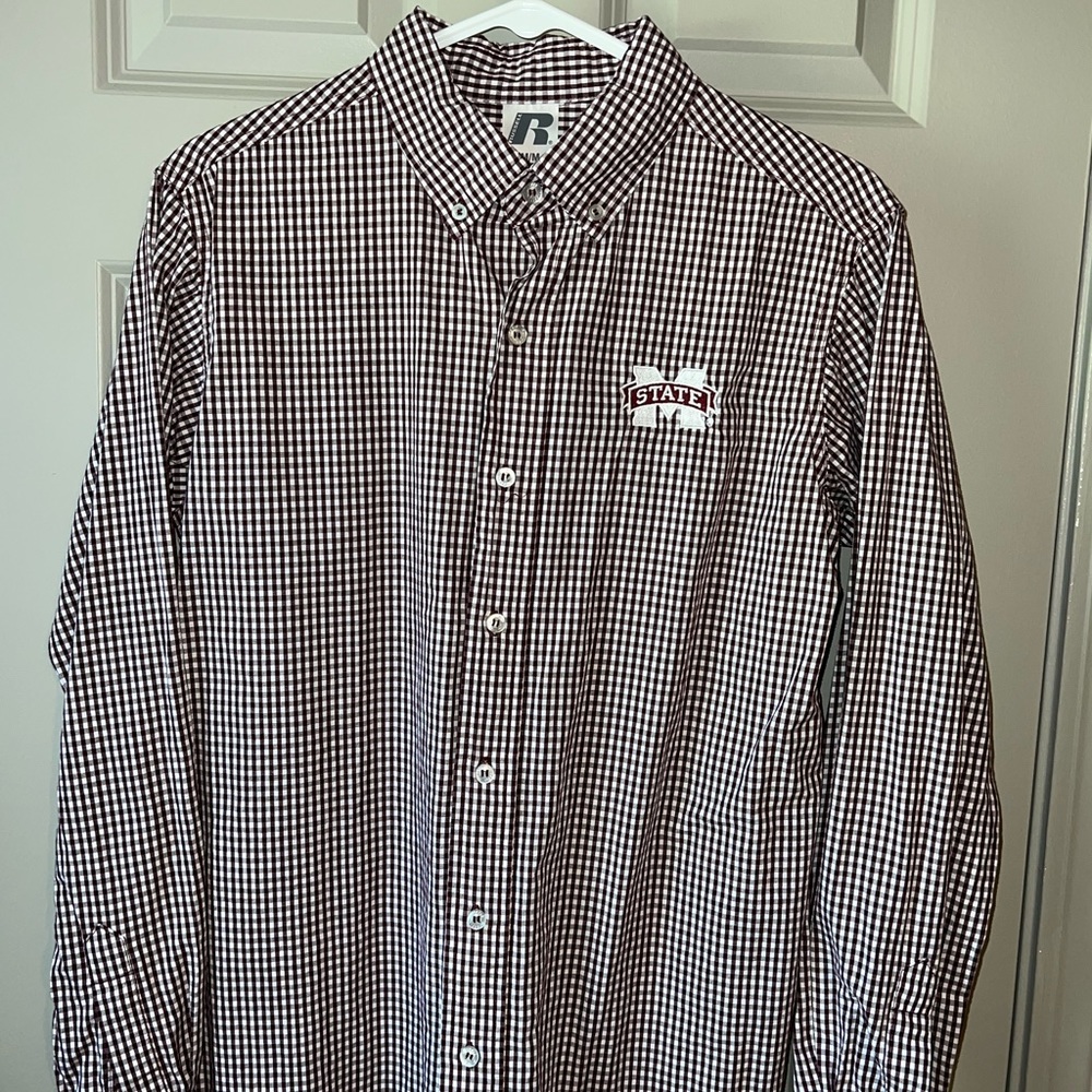 Mississippi State (MSU) Dress Shirt - Medium